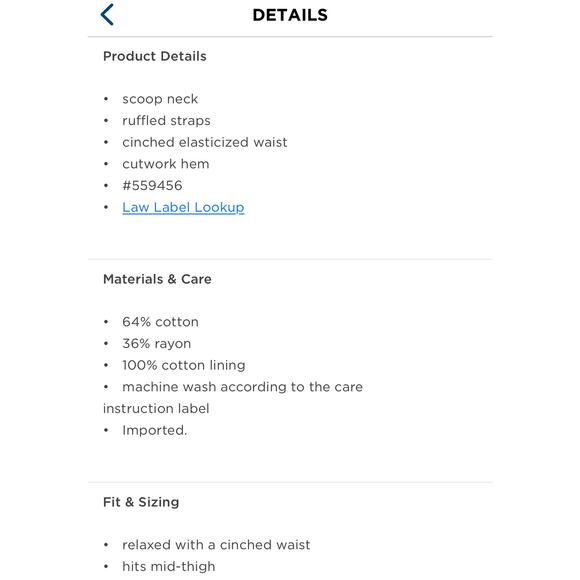 Old Navy Waist-Defined Ruffle Mini Dress Womens XL Beige Cream Fairy Cottage - Picture 10 of 10